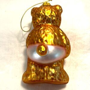 Vintage New Glass Ornament "Baby's First Christmas"
